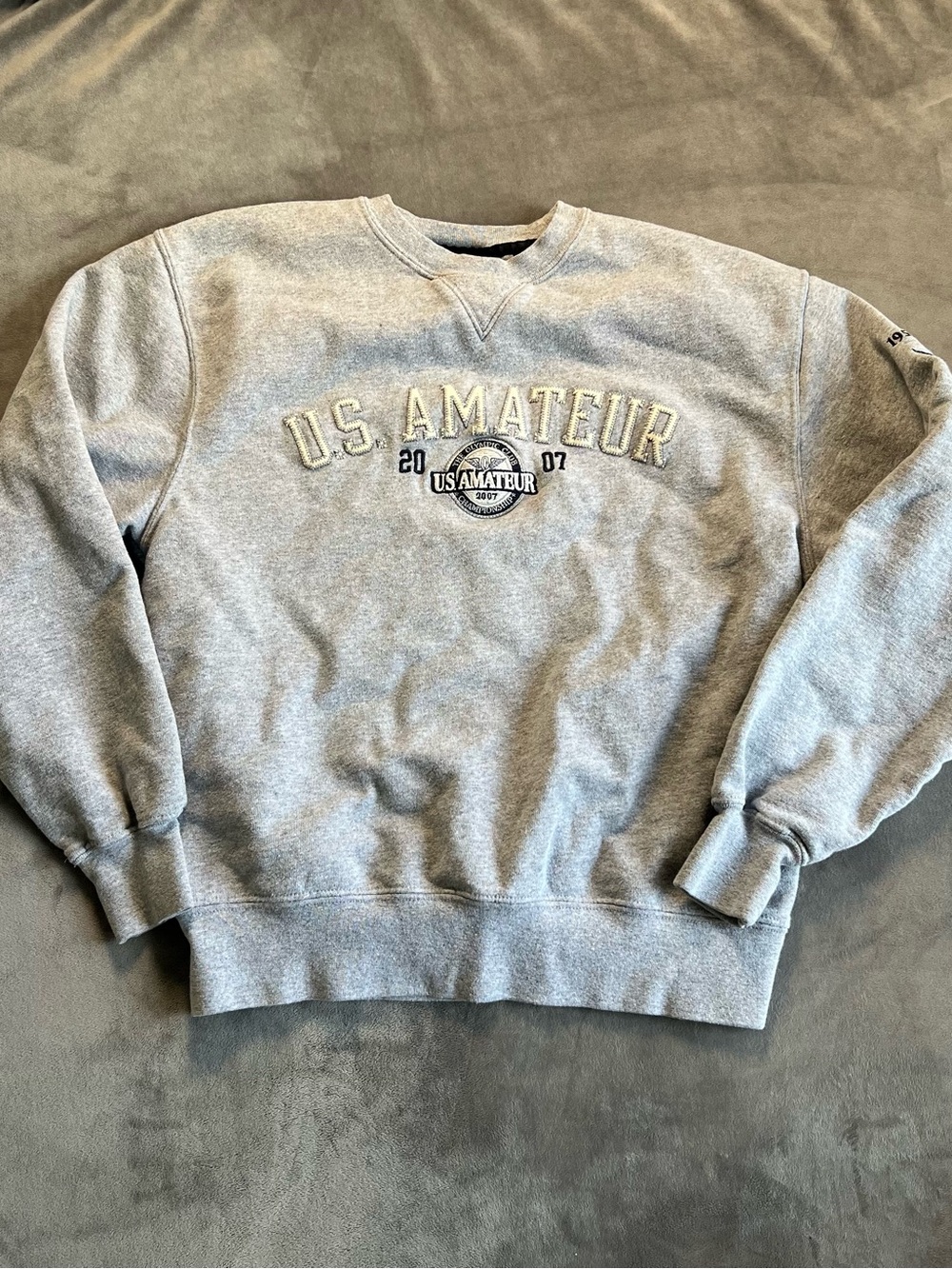 Gear For Sports Gray U.S. Amateur Crewneck Sweatshirt